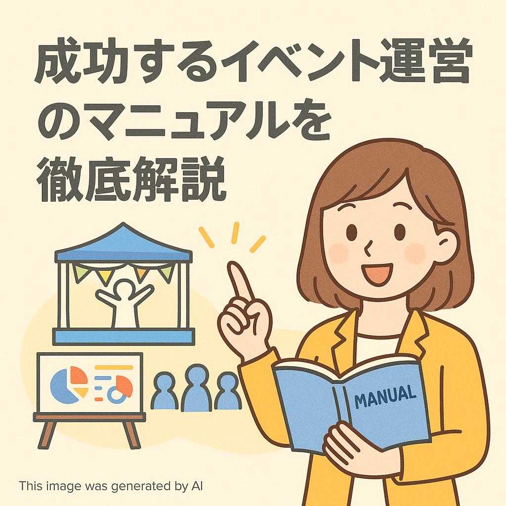 成功するイベント運営のマニュアルを徹底解説